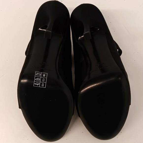 Alexander Wang Black Satin Lolita Crystal Embellished Sandal Heels - Picture 13 of 15